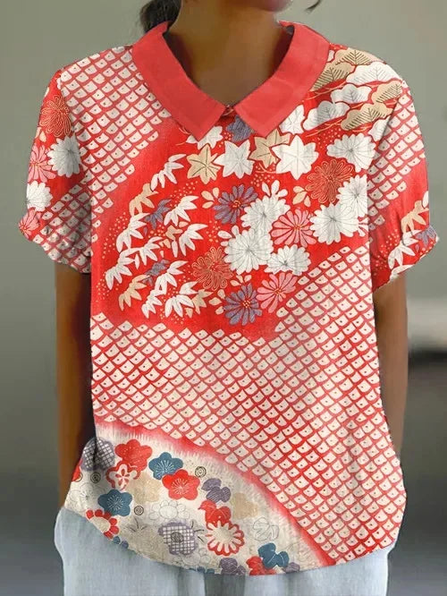 Weekend Poised Blouse - Loose Fit