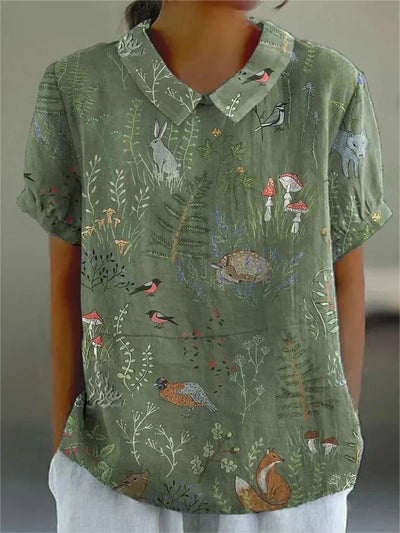 Weekend Poised Blouse - Loose Fit