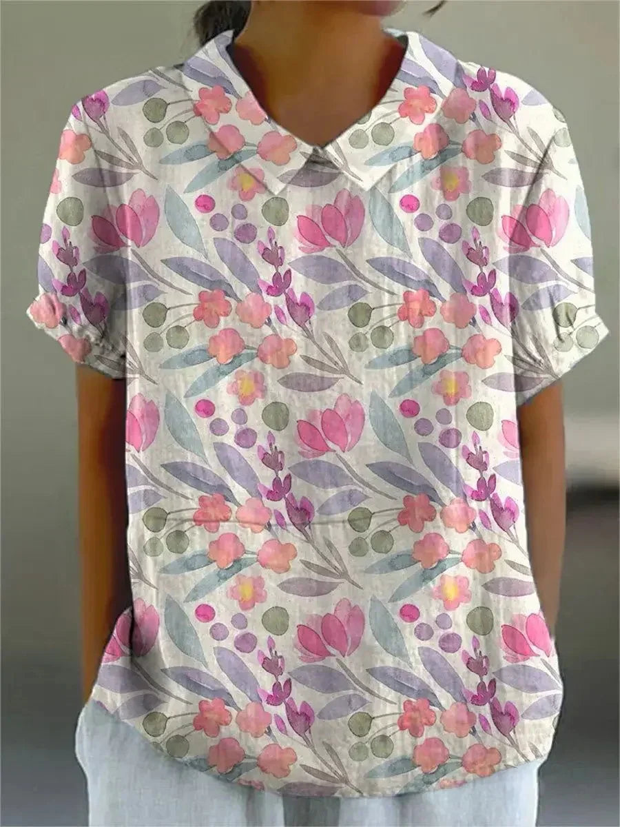 Weekend Poised Blouse - Loose Fit