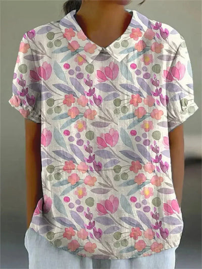 Weekend Poised Blouse - Loose Fit