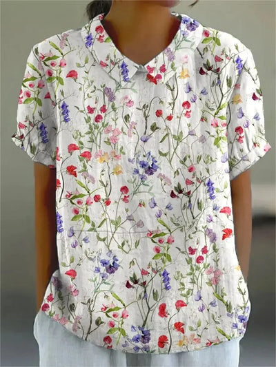 Weekend Poised Blouse - Loose Fit