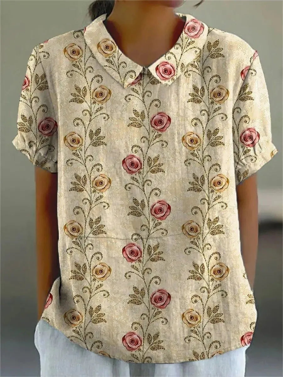 Weekend Poised Blouse - Loose Fit